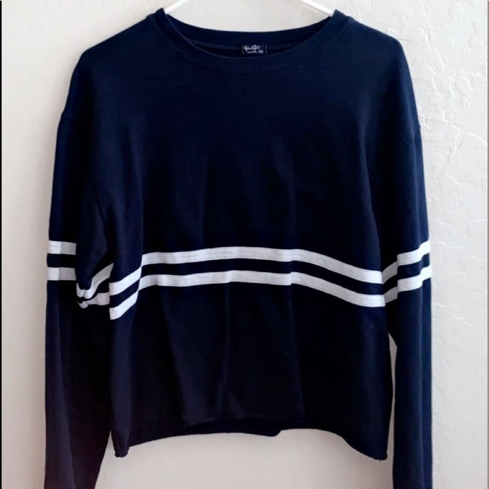 navy blue sweater / shirt